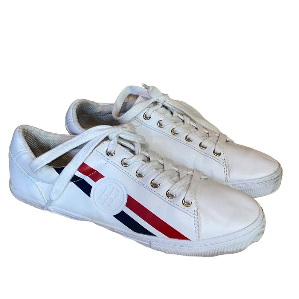 Tommy Hilfiger Lindee Striped Sneakers 8.5M